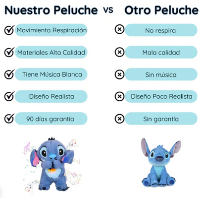 Peluche Stitch Relajante